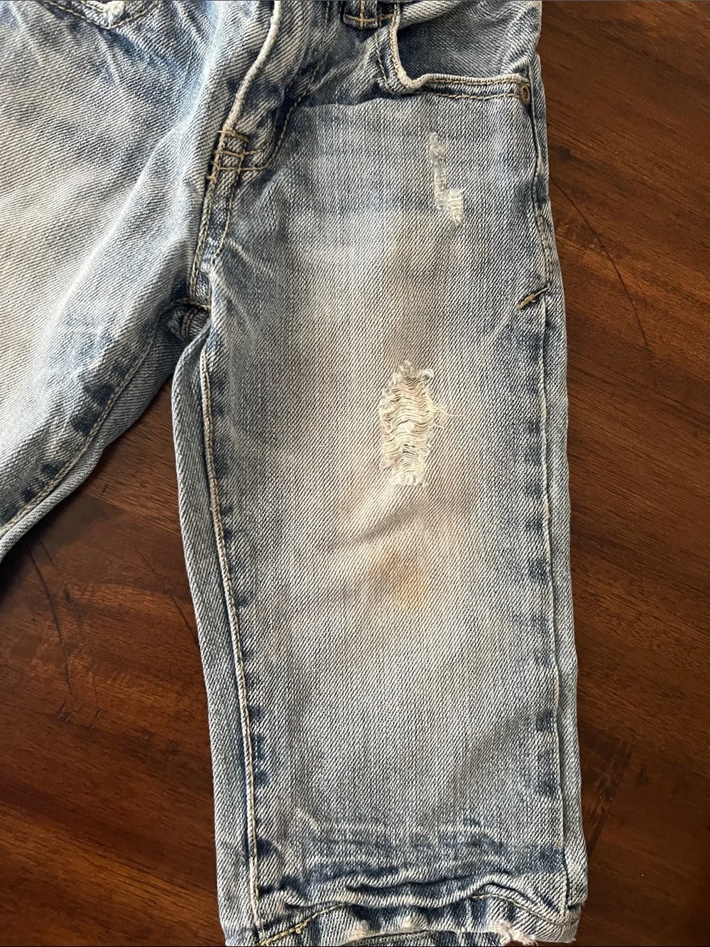 The Children's Place Boys' Light and Dark Blue Jeans Trio